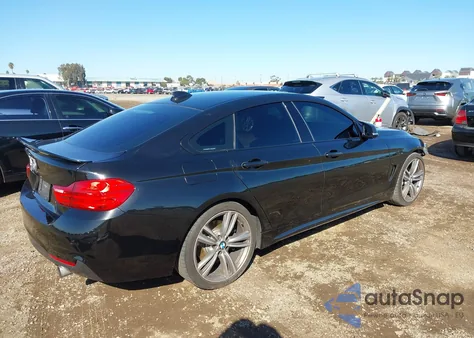 2016 BMW 435I Gran Coupe из США, поврежденный, VIN WBA4B1C59GG242051